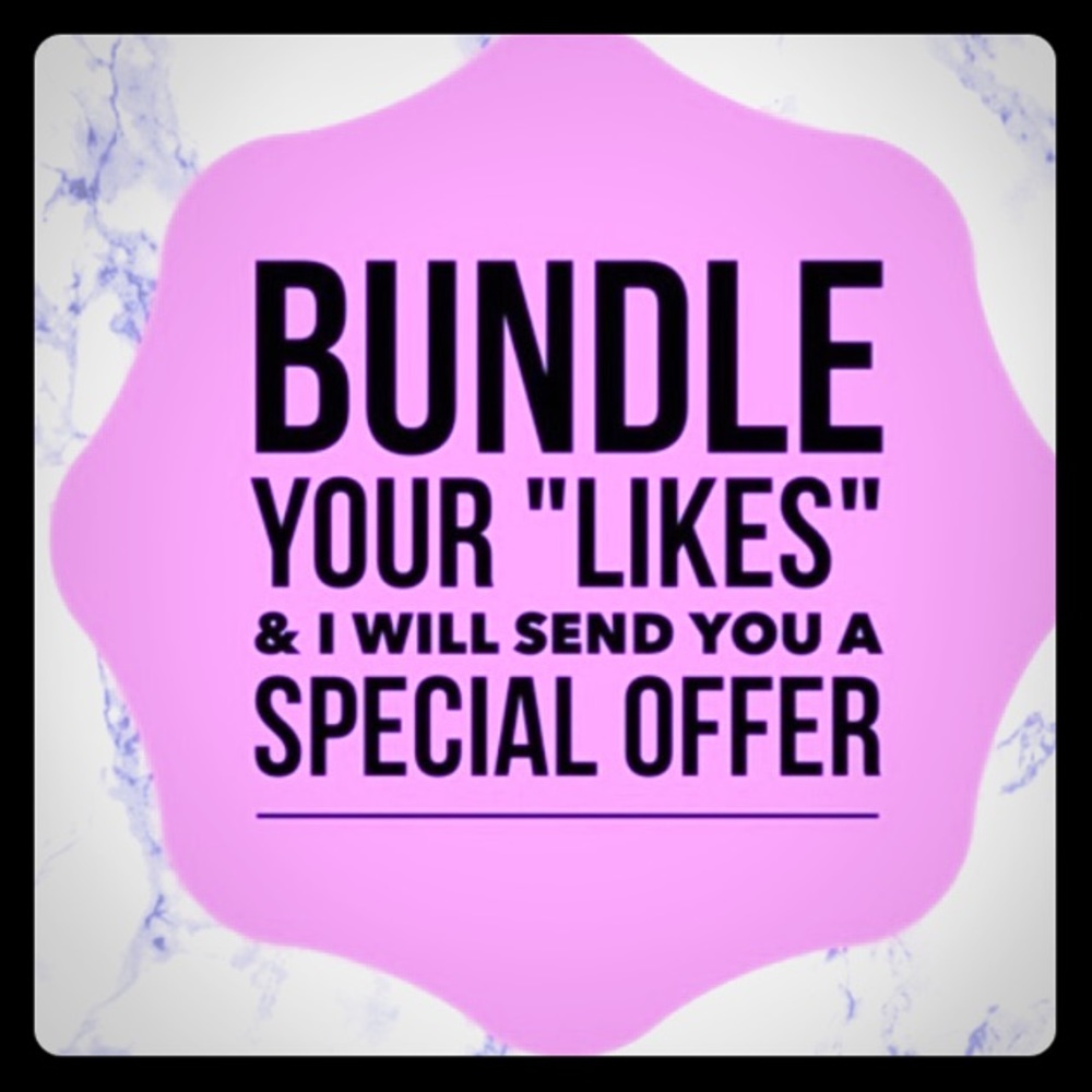 Bundle items you like!